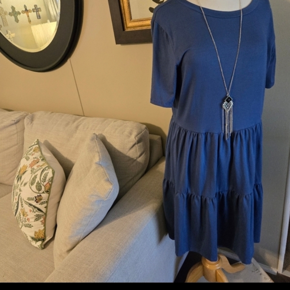 NWT Vibe Blue Women's Dress